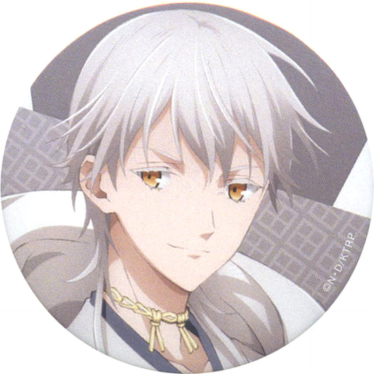 Katsugeki Touken Ranbu Tsurumaru Kuninaga Trading Can Badge Katsugeki Touken Ranbu Mai no Sekai Exhibition Limited Buttons [USED]