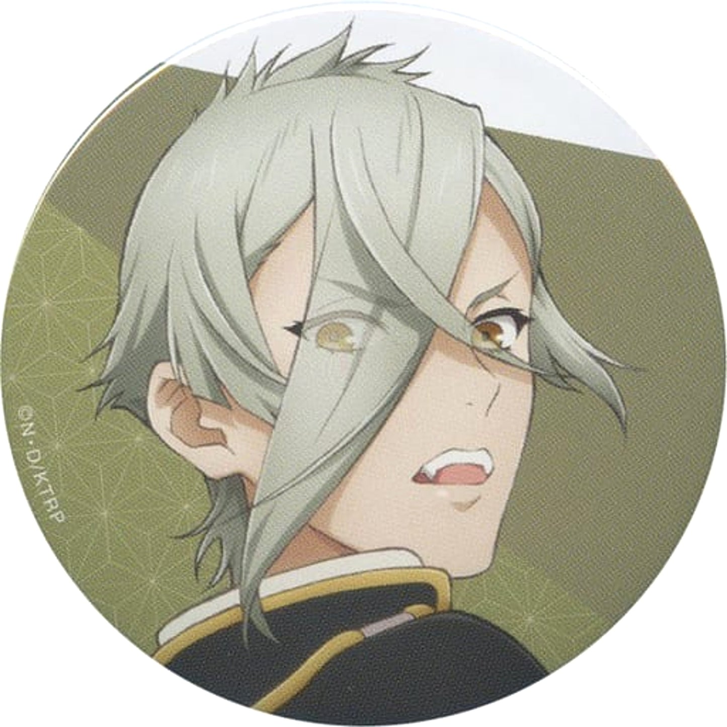 Katsugeki Touken Ranbu Hizamaru Trading Can Badge Katsugeki Touken Ranbu Mai no Sekai Exhibition Limited Buttons [USED]
