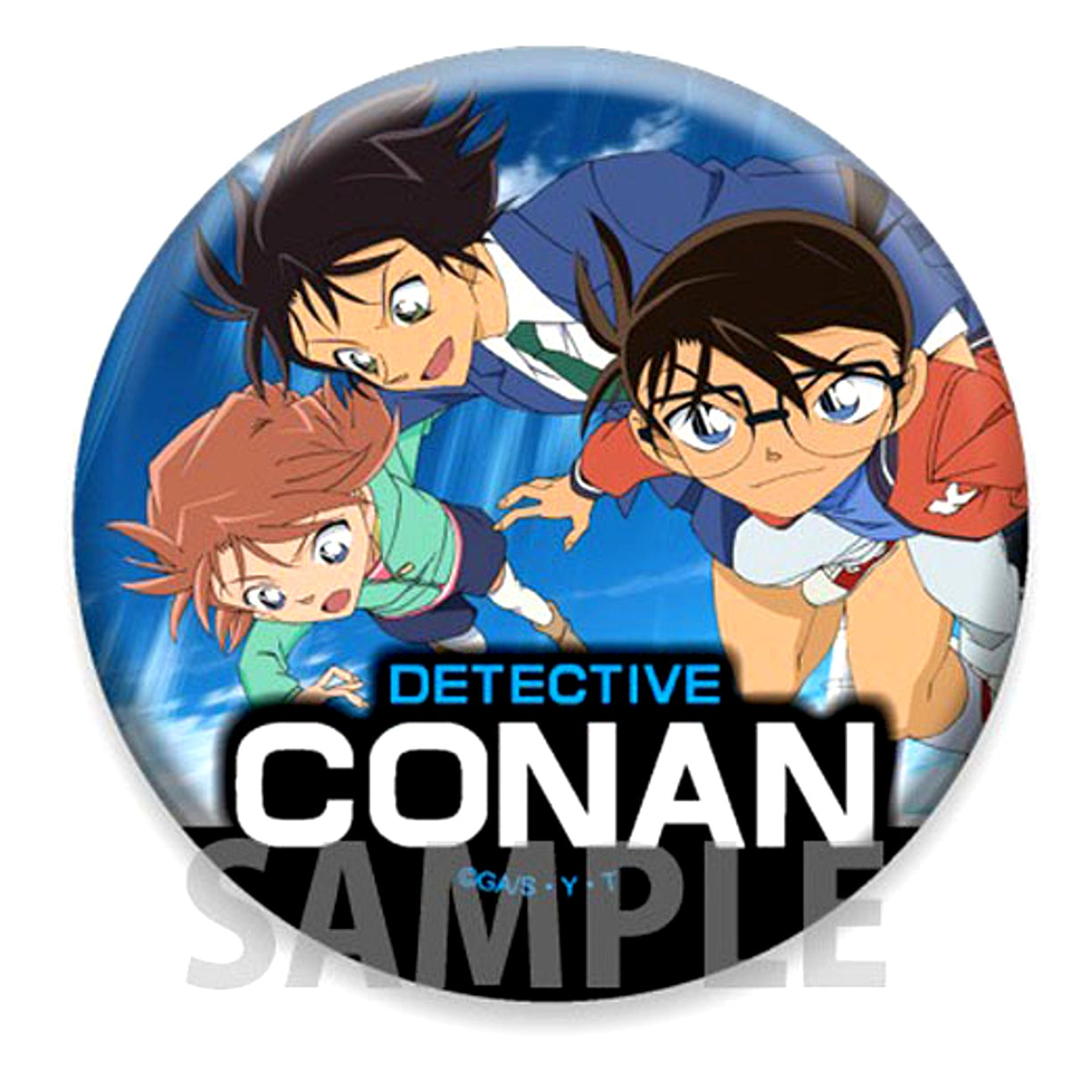 Conan & Masumi & Ai Detective Conan Button Collection Vol.2 [USED]