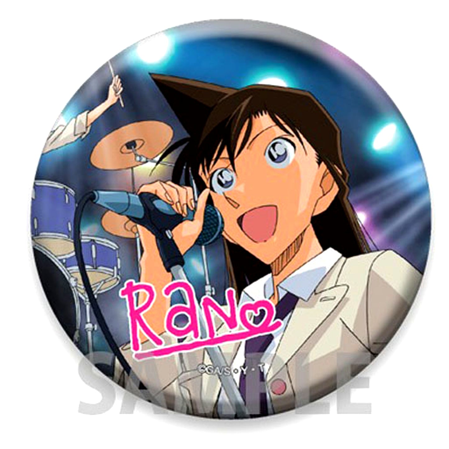 Ran Mouri Detective Conan Button Collection Vol. 2 [USED]