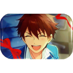 Ensemble Stars! Chiaki Morisawa Valentine Marukaku Can Badge 2017 Ver. Buttons [USED]