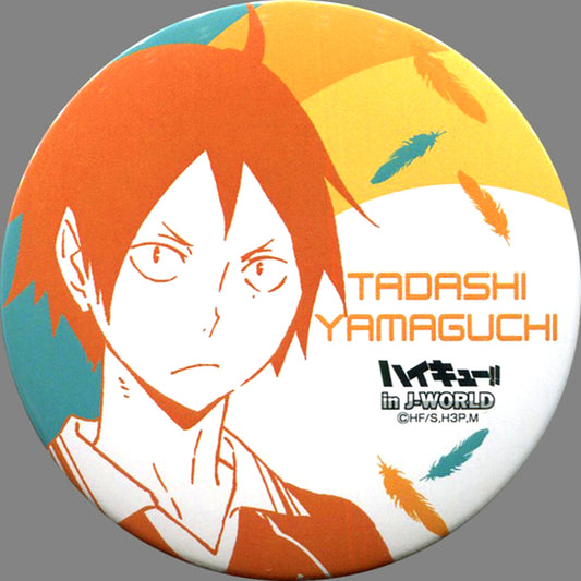 Tadashi Yamaguchi Haikyu!! 75mm Button Miyagi Fes in J-WORLD TOKYO [USED]