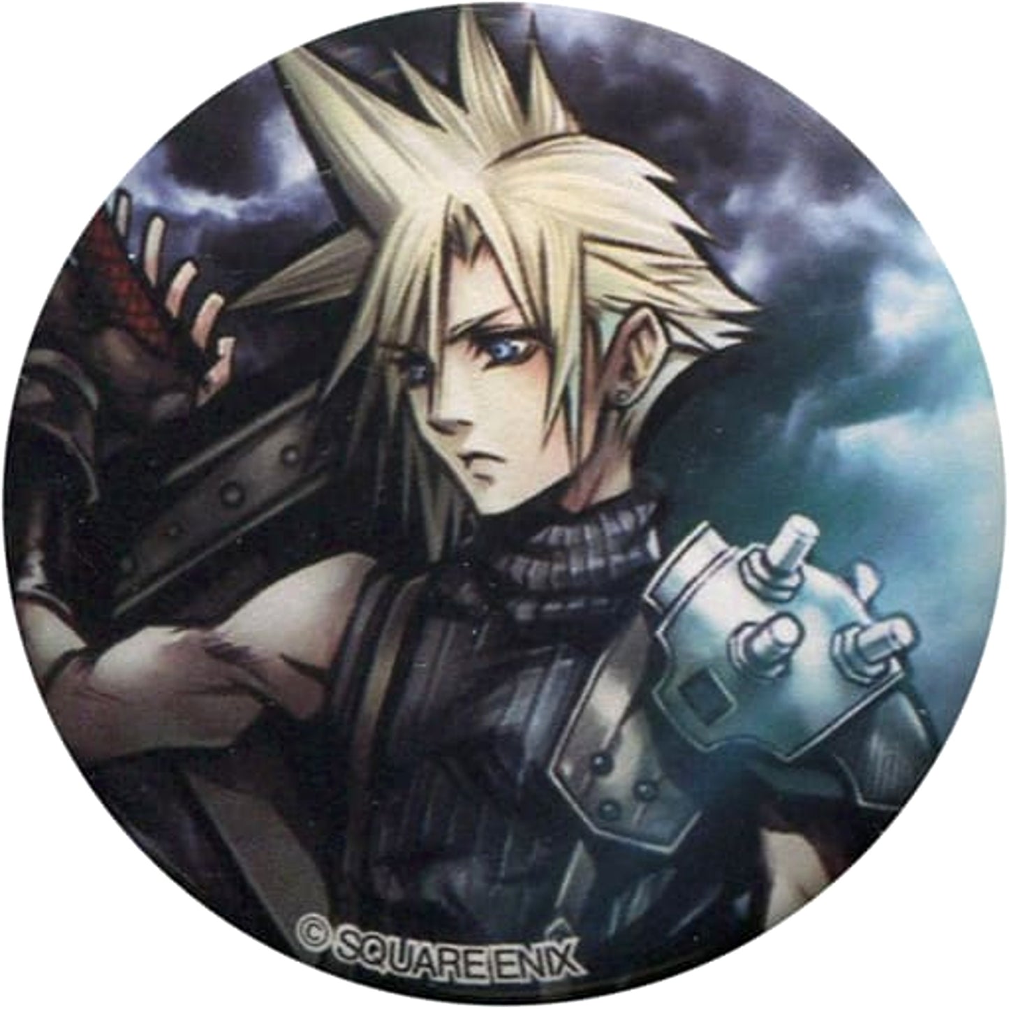 Cloud Strife Dissidia Final Fantasy NT SQUARE ENIX CO., LTD. Pin Badge Collection An Illustration Square Enix Cafe Limited [USED]