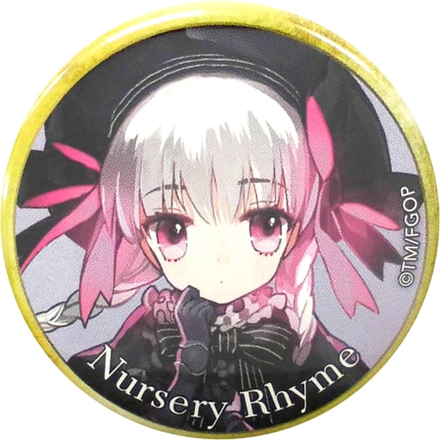 Fate/Grand Order Caster Nursery Rhyme Spirit Origin Summon Can Badge Vol.5 FGO Winter Festival 2017-2018 Winter Pharaoh Grand Thanksgiving Festival [USED]