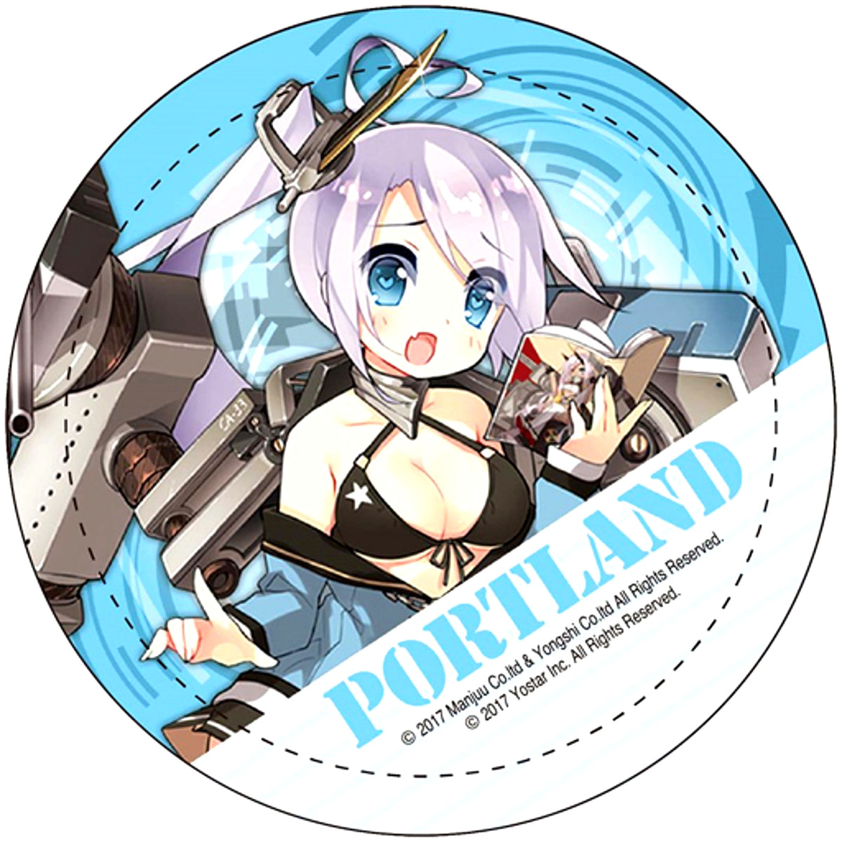 Portland Azur Lane Trading Button vol.1 [USED]