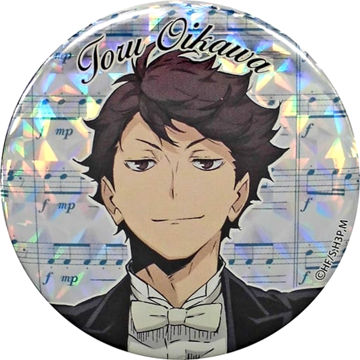Haikyu!! Toru Oikawa Trading Can Badge A Concert 2018 Buttons [USED]