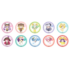 Idol Time PriPara Manaka Laala & Others Zodiac Design Can Badge All 10 Types Set Buttons [USED]