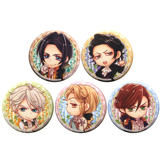 Bara ni Kakusareshi Verite Can Badge WonderGOO Limited Ps Vita Version Software Purchase Bonus 5 Piece Set Buttons [USED]