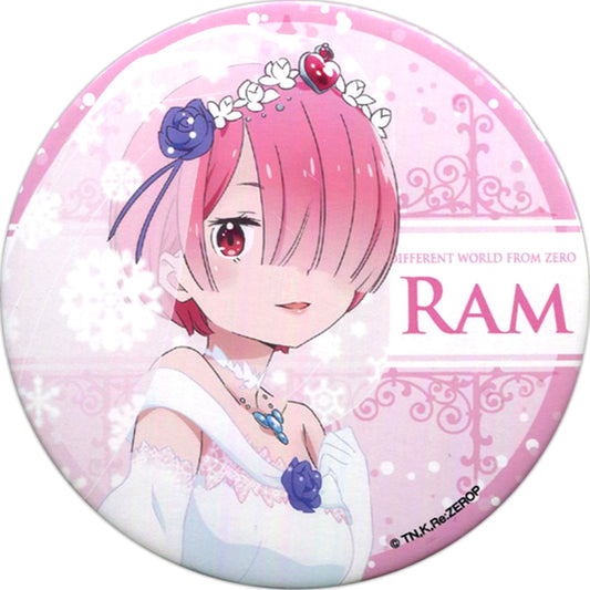 Ram Wedding Ver. Sega Collab Cafe Re:ZERO -Starting Life in Another World- Vol.1 Button [USED]