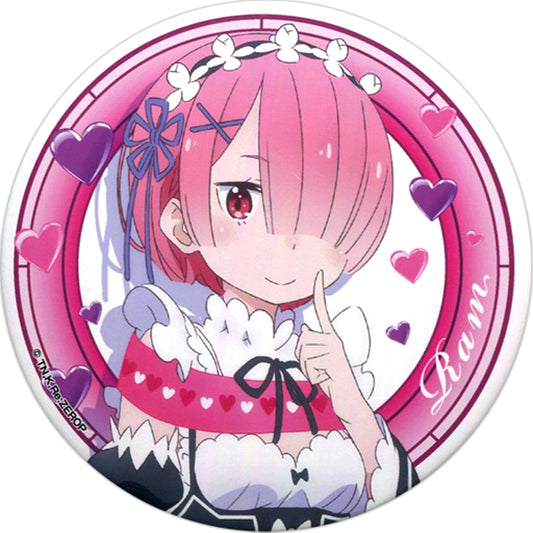 Ram Valentine Ver. Re:Zero Starting Life in Another World Button Sega Collabo Cafe Part 1 [USED]