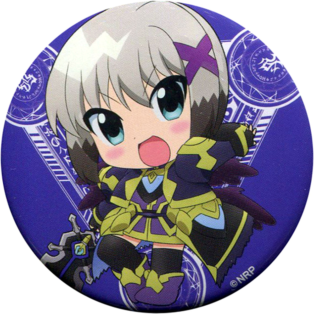 Lord Dearch Magical Girl Lyrical Nanoha Reflection SD Character Button 5th Week Visitors Gift [USED]