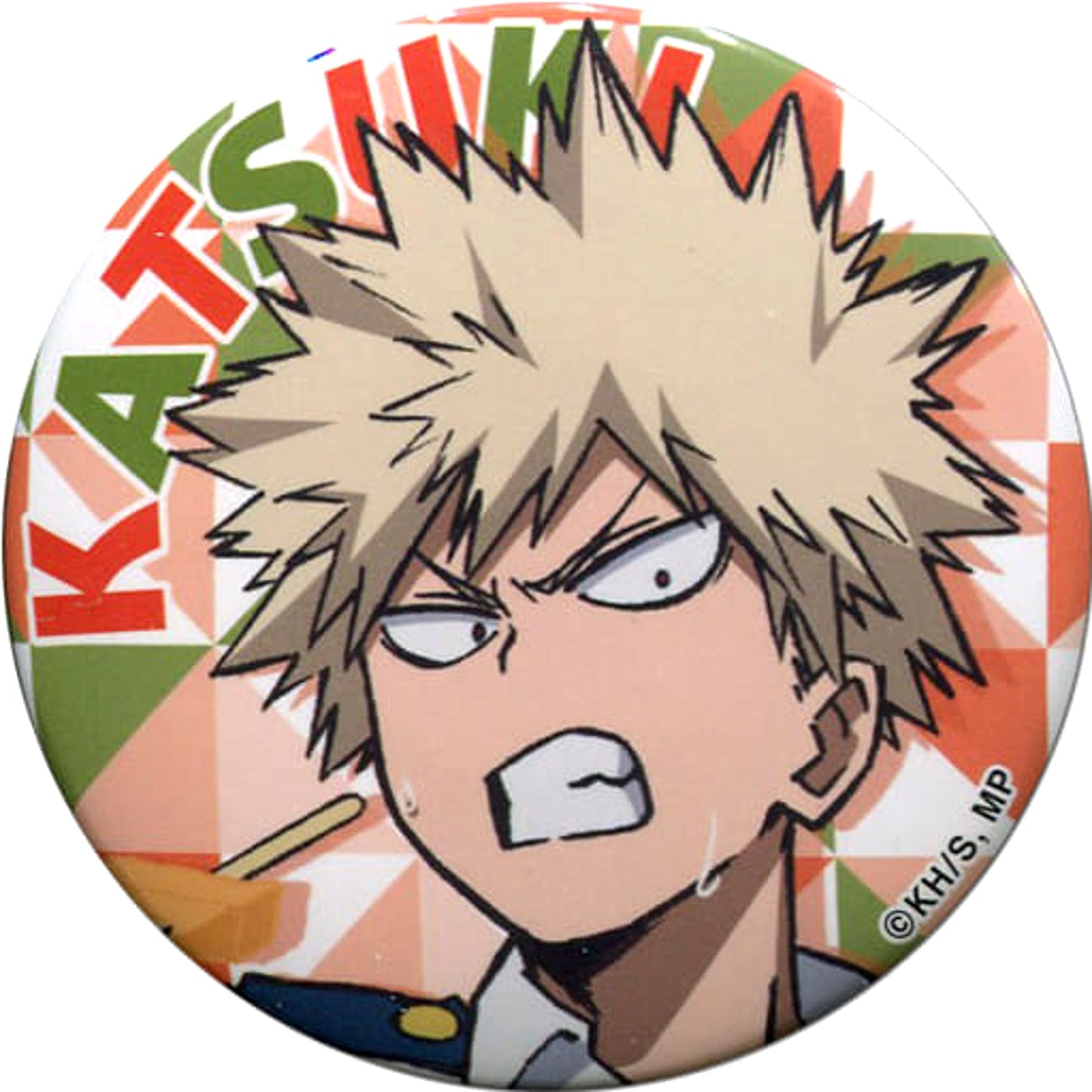 Katsuki Bakugo My Hero Academia Chara Badge Collection [USED]