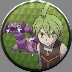Pokemon Aaron Drapion Can Badge Collection Sinnoh Edition Pokemon Center Limited Buttons [USED]
