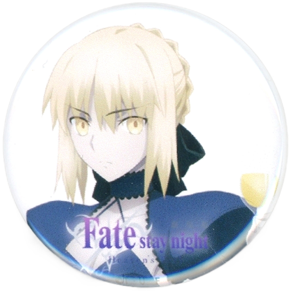 Saber Alter Fate/stay night Heavens Feel x ufotable cafe Lottery Button [USED]