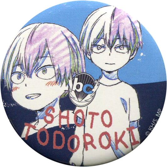 Shoto Todoroki Childhood Ver. Secret My Hero Academia 56mm Button Group A Bunbogu Cafe animate Antenna Shop Limited [USED]