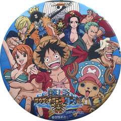 One Piece Monkey D. Luffy & Others Key Visual Dodeka Can Badge Thousand Sunny Cruise in Laguna Ten Bosch Limited Buttons [USED]
