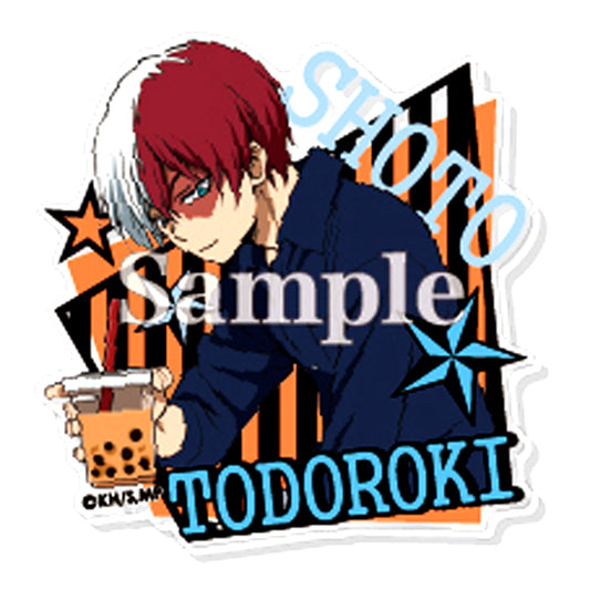 Shoto Todoroki Drink My Hero Academia Acrylic Button Collection [USED]