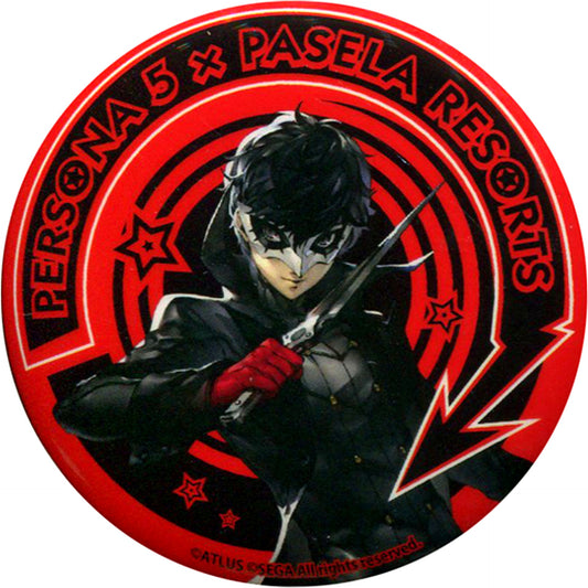 Protagonist Joker Persona 5 Original Button Menu Order Bonus PASELA RESORTS [USED]