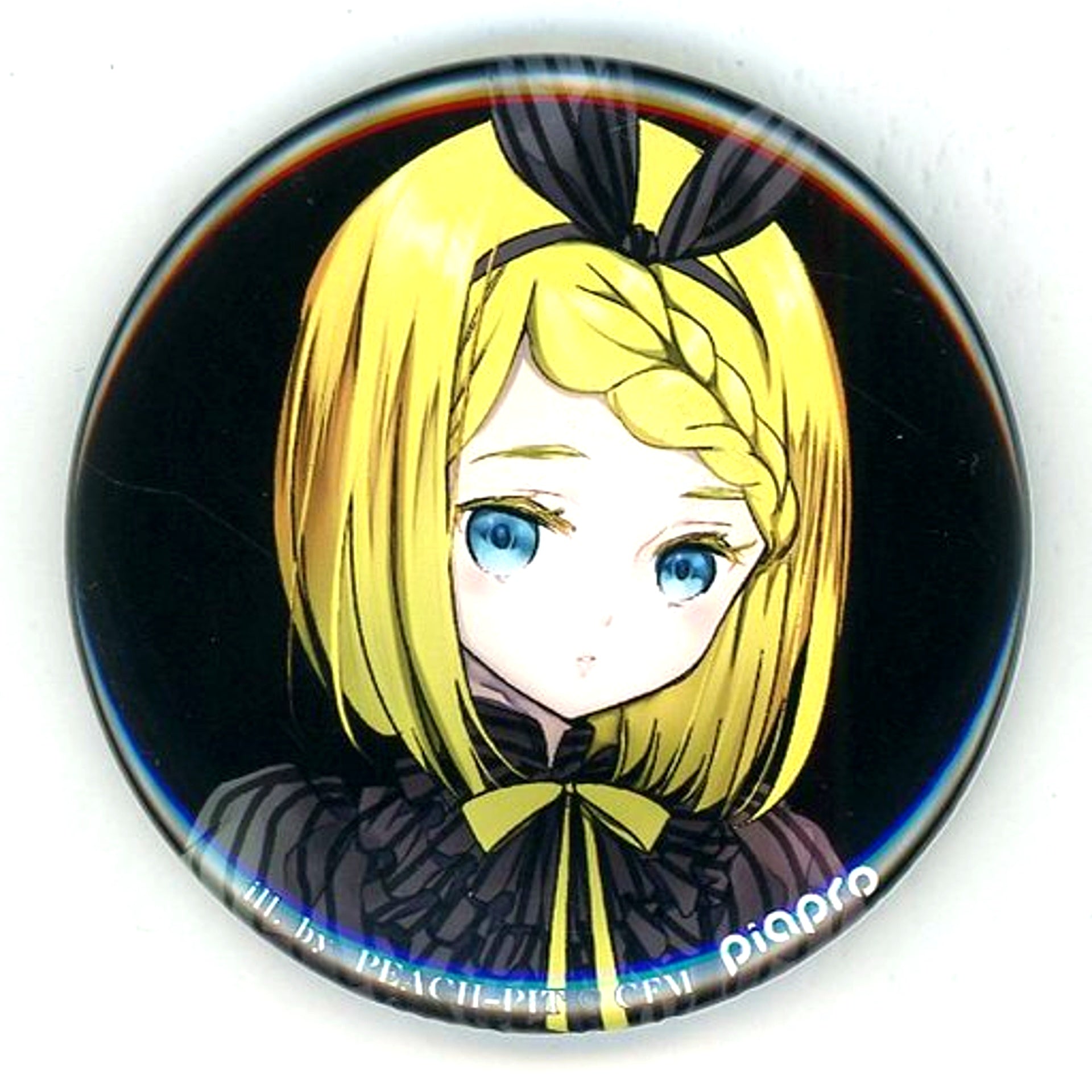 Rin Kagamine Hatsune Miku Shibuya Marui x Vocaloid Vampire Festival Trading Button [USED]