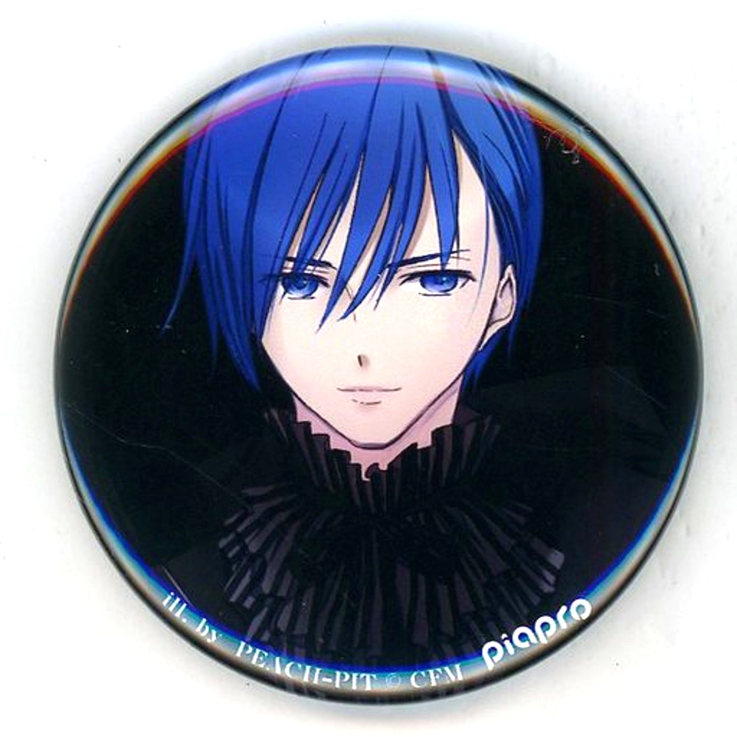 Kaito Hatsune Miku Shibuya Marui x Vocaloid Vampire Festival Trading Button [USED]
