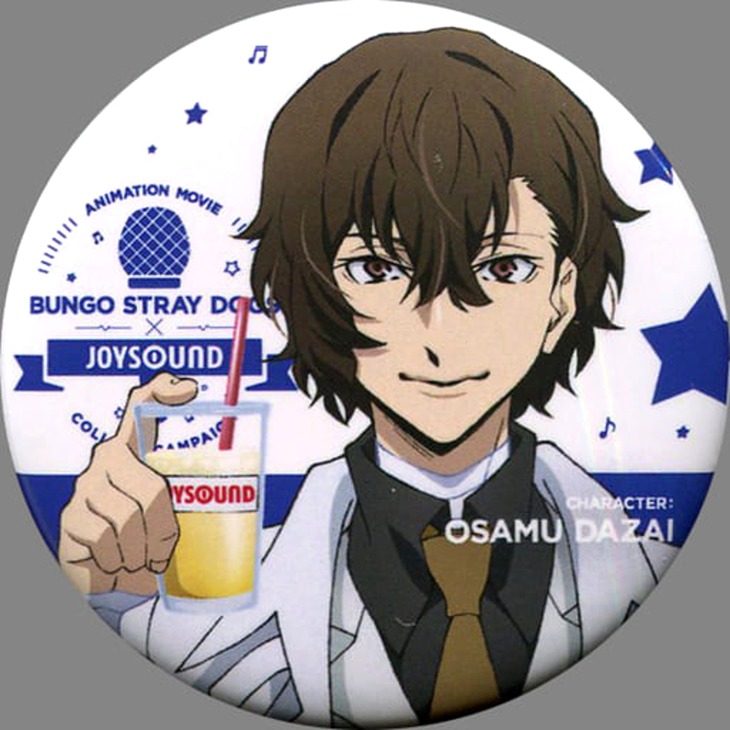 Osamu Dazai Bungo Stray Dogs Dead Apple Collaboration Campaign Secret Button Joysound Directly Managed Stores Limited [USED]