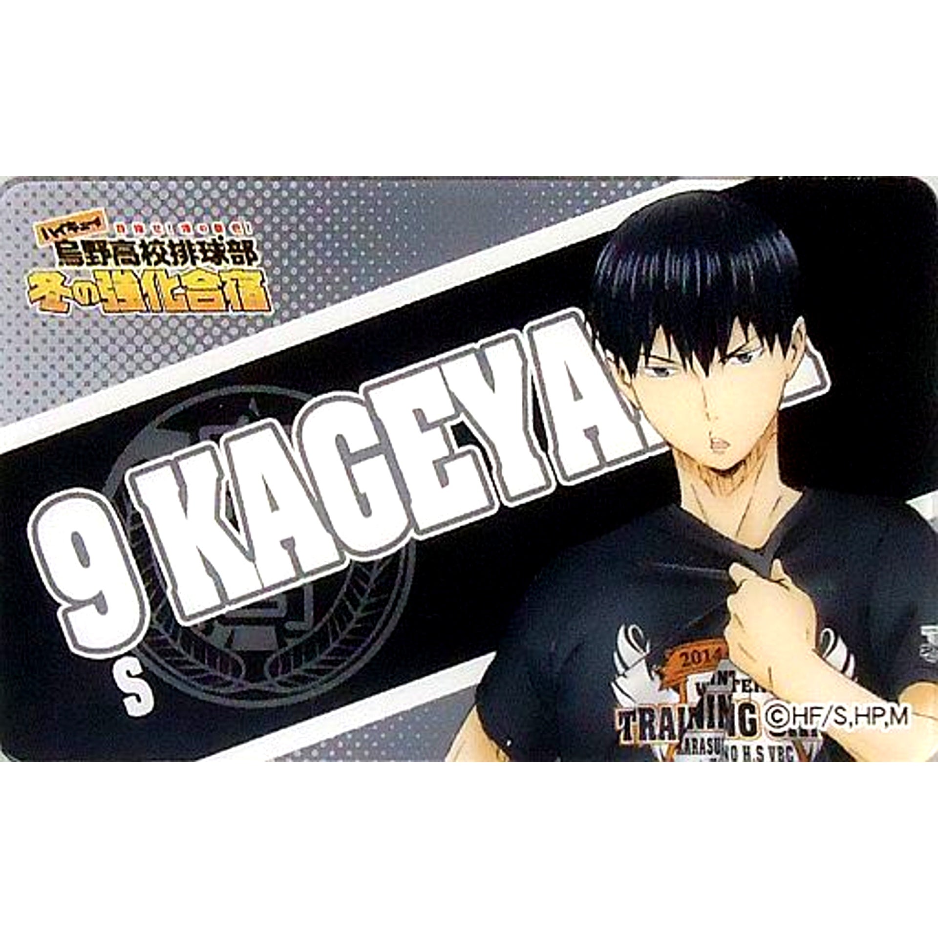 Tobio Kageyama Haikyu!! Acrylic Name Plate Aim for the View from the Top! Karasuno High School Volleyball Club Winter Training Camp [USED]