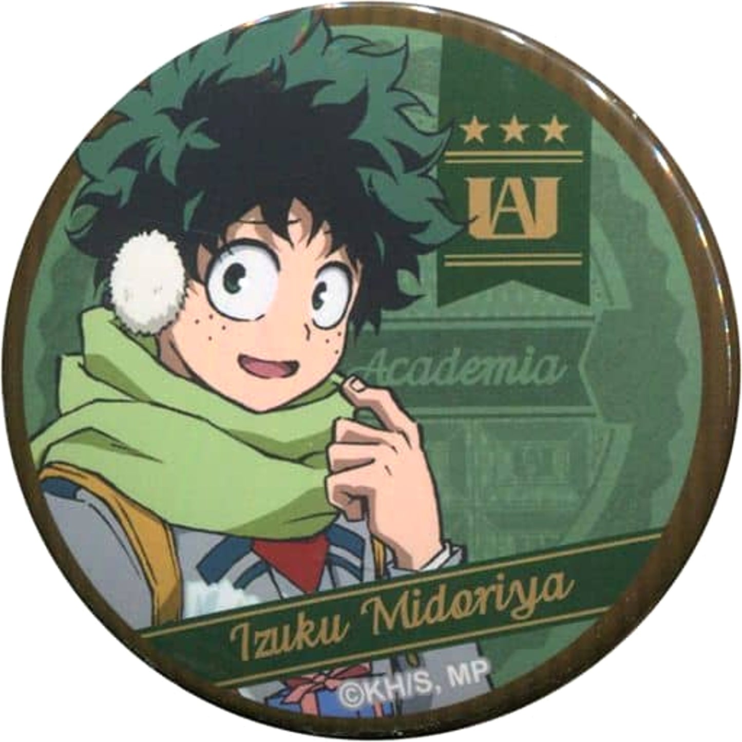 My Hero Academia Izuku Midoriya Character Badge Collection Buttons [USED]