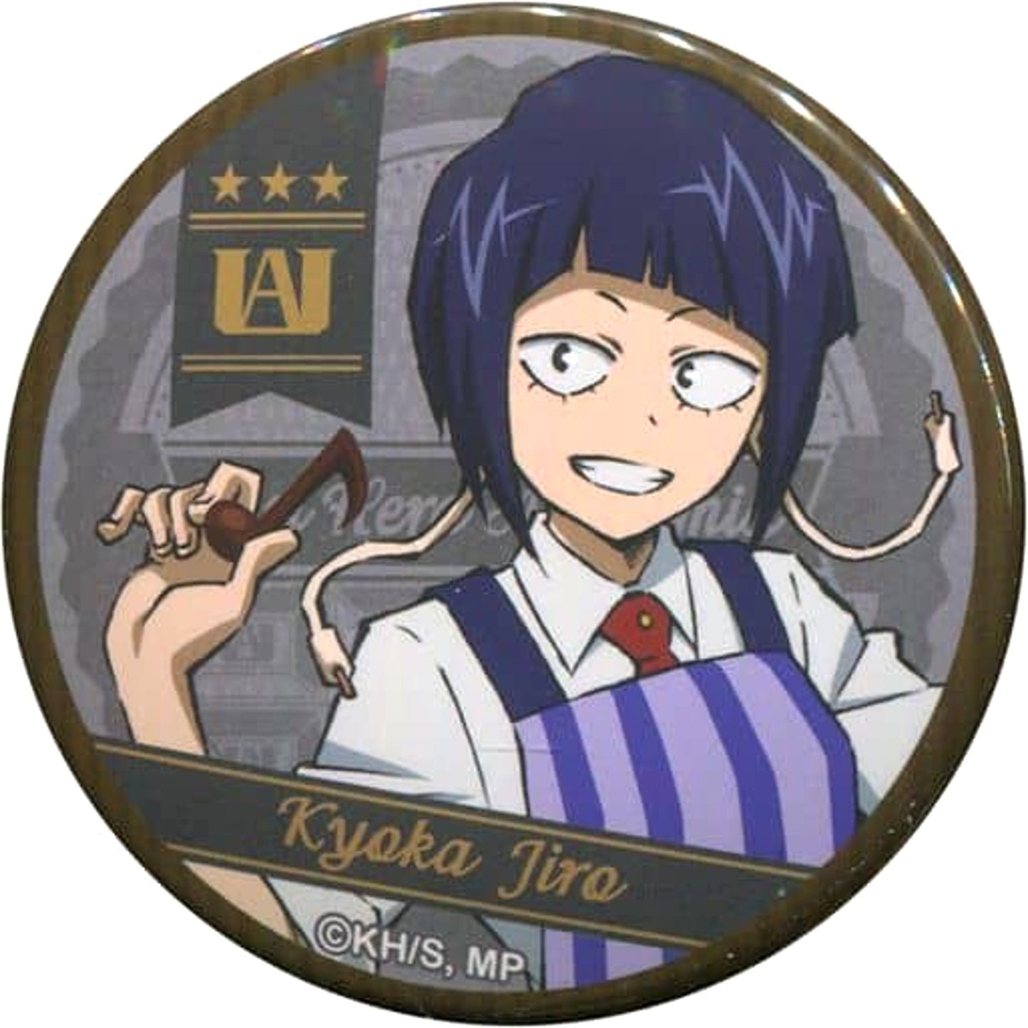 Kyoka Jiro My Hero Academia Chara Badge Collection [USED]