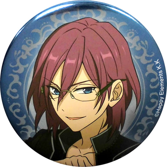 Ensemble Stars! Ibara Saegusa Black Clothing Character Badge Collection Ver.Adam Buttons [USED]