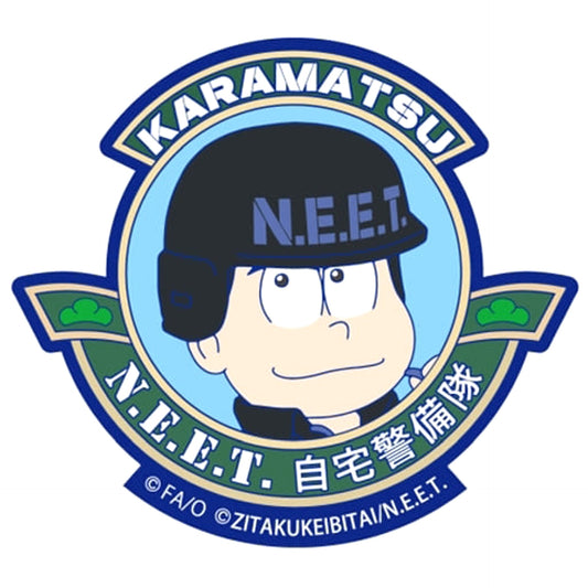 Mr. Osomatsu X Home Guard N.E.E.T. Karamatsu Neat Matsu Patch Other-Goods [USED]
