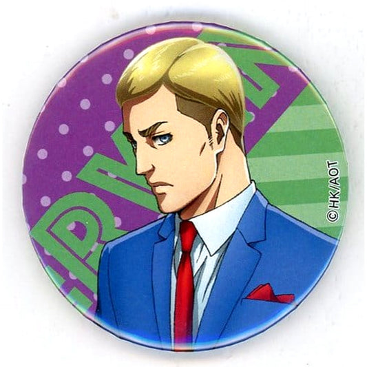 Attack on Titan Erwin Smith Can Badge Tokyo Girls Collection 2017 Spring/Summer Limited Buttons [USED]
