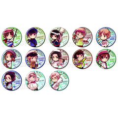 Hetalia The Beautiful World Italy & Others Can Badge Collection All 13 Types Set Buttons [USED]