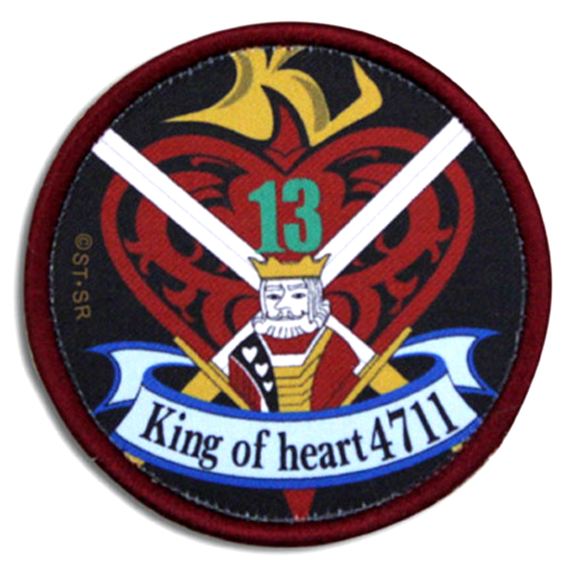 King of Heart Detachable Full Color Patch Mobile Fighter G Gundam [USED]