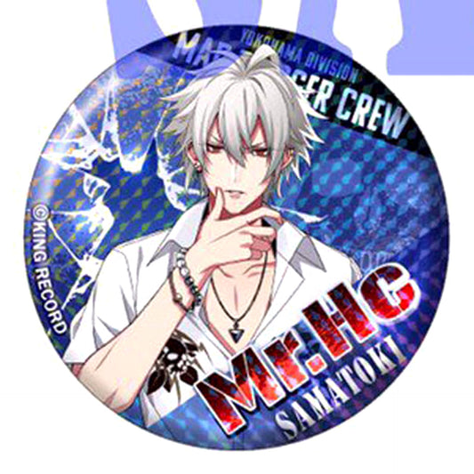 Hypnosis Mic: Division Rap Battle Samatoki Aohitsugi Mr.Hc Hologram Can Badge Collection Buttons [USED]