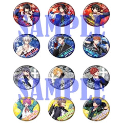 Hypnosis Mic: Division Rap Battle Doppo Kannonzaka & Others Hologram Can Badge Collection All 12 Types Set Buttons [USED]
