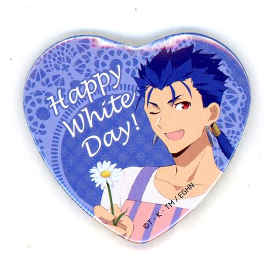 Lancer Todays Menu for the Emiya Family x ufotable cafe Heart Button [USED]