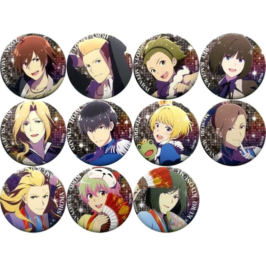 THE IDOLM@STER SideM Toma Amagase & Others Trading Can Badge 1st&2nd Stage Part 1 All 11 Types Set Buttons [USED]