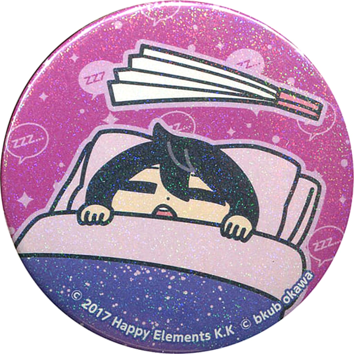 Ritsu Sakuma Hologram Ver. Ensemble Stars X Bukubu Okawa Ensembukubu Stars! Button Collection Part 1 [USED]