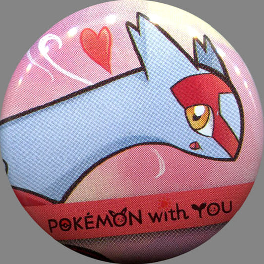 Latias Pokemon Latias with You Button 2018 Pokemon Center Limited [USED]