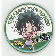 My Hero Academia Izuku Midoriya Can Badge Collabo Cafe Honpo 2nd Edition Limited Buttons [USED]