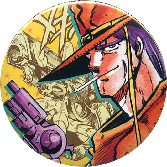 Hol Horse JoJo's Bizarre Adventure Part 3 Stardust Crusaders Collection Button 50th Anniv Weekly Shonen Jump Exhibition VOL.2 Goods [USED]