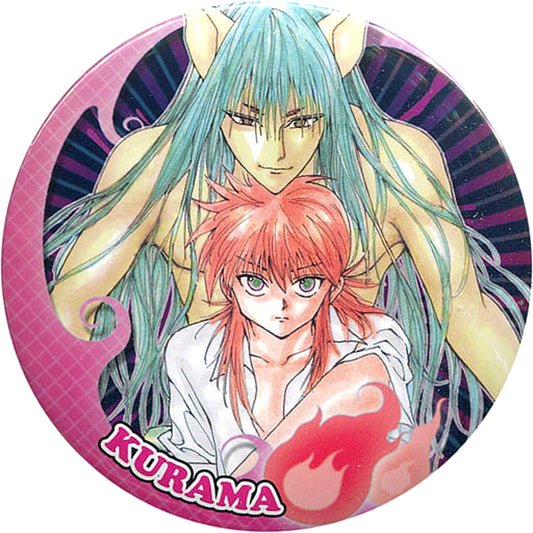 Yu Yu Hakusho Kurama Yoko Kurama Collection Can Badge 50th Anniversary Weekly Shonen Jump Exhibition Vol.2 Limited Buttons [USED]
