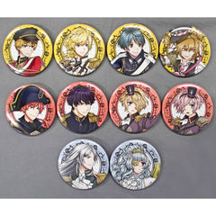 The Thousand Musketeers Brown Bess & Others Character Badge Collection A All 10 Types Set Buttons [USED]