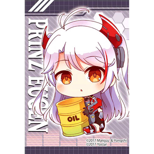 Prinz Eugen Azur Lane Gyugyutto Big Square Button [USED]