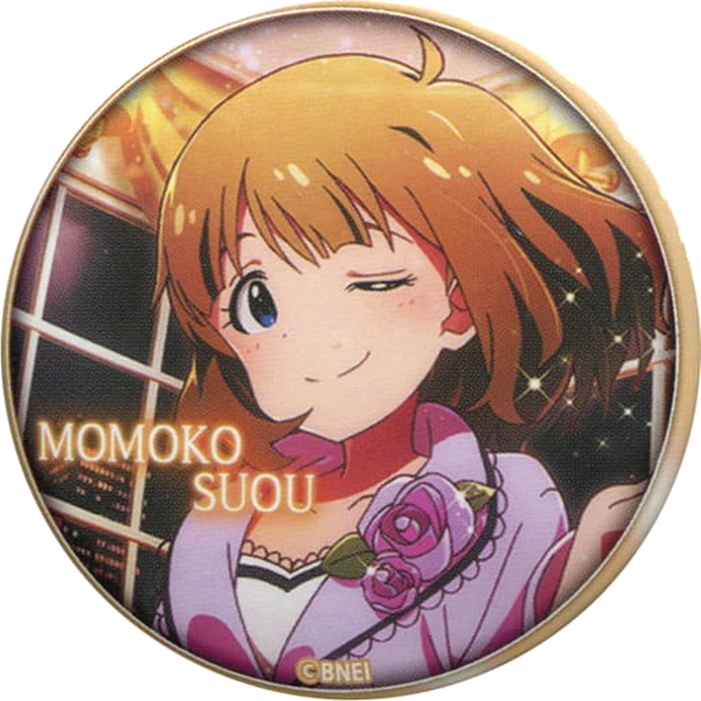 THE IDOLM@STER Million Live! Momoko Suo Trading Can Badge Vol.2 Tokyu Hands Limited Buttons [USED]