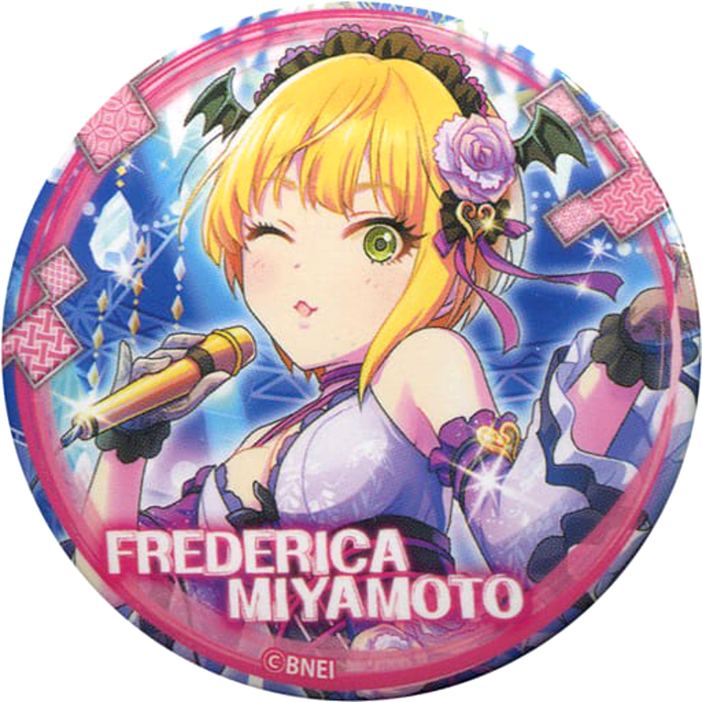 THE IDOLM@STER Cinderella Girls Frederica Miyamoto Trading Can Badge Vol.3 The IDOLM@STER Tokyu Hands Limited Buttons [USED]