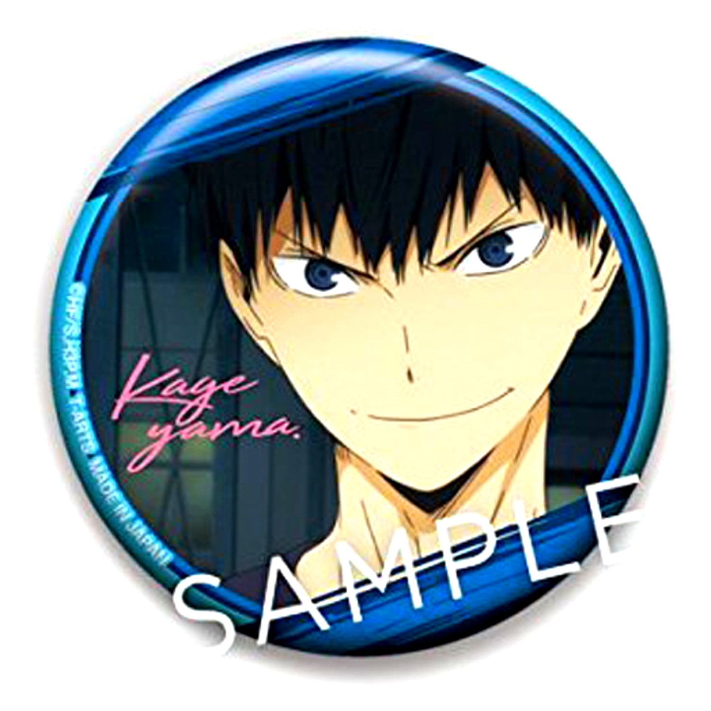 Tobio Kageyama Haikyu!! Karasuno High School VS Shiratorizawa Academy Passion Button [USED]