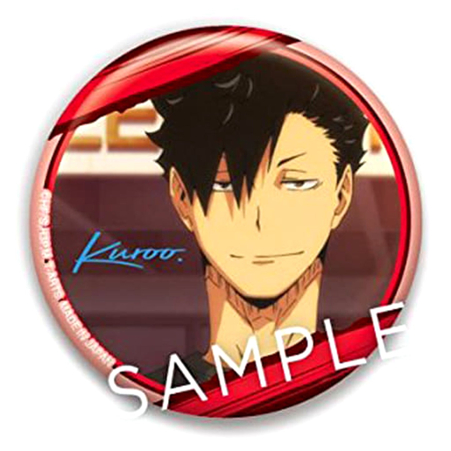 Haikyu!! Season 3 Tetsuro Kuroo Passion Can Badge Buttons [USED]