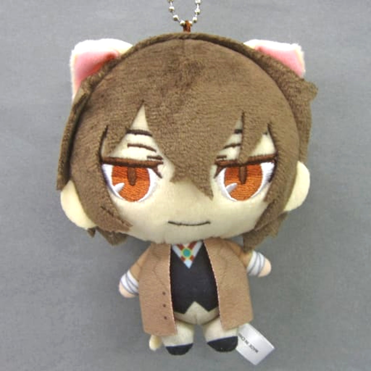 Bungo Stray Dogs Osamu Dazai Cat Nui Badge Namja Town Satellite Limited Buttons [USED]