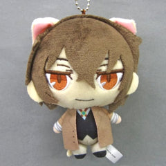 Bungo Stray Dogs Osamu Dazai Cat Nui Badge Namja Town Satellite Limited Buttons [USED]